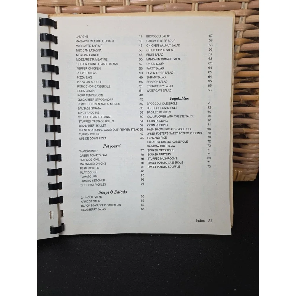Coates Elementary School‎ Cookbook Danville, Virginia Vintage Recipe Book Local